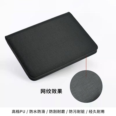 宝可梦卡册皮质收藏夹大容量四宫格拉链收纳包卡片收集册集卡本