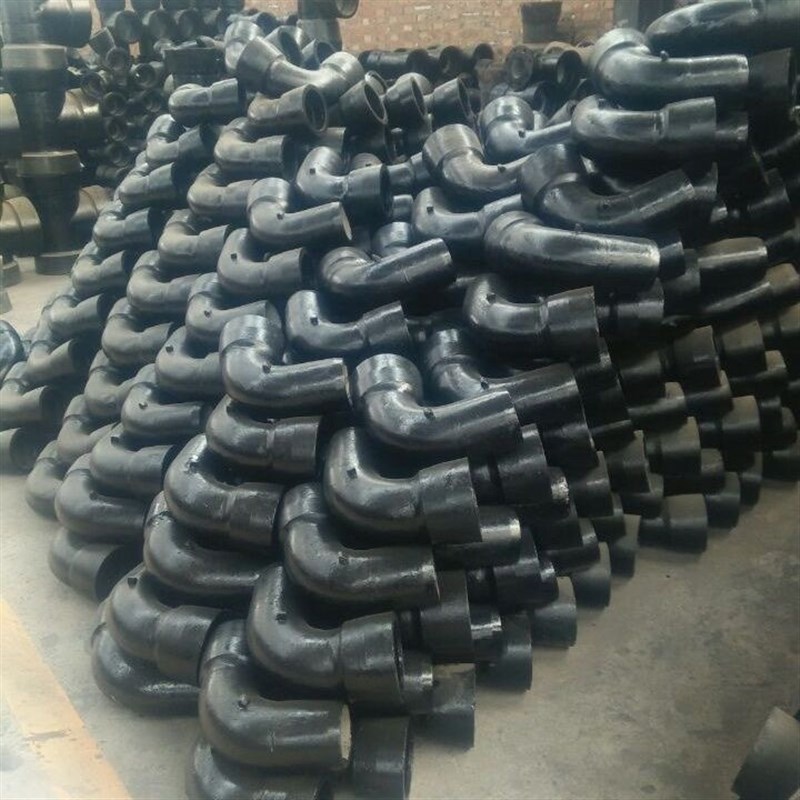 球墨铸铁管件盘插短管 乙管 平承短管 法兰短管 铸铁管法兰盘包邮