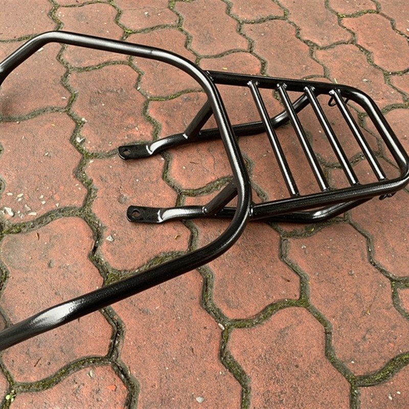 适用于标致姜戈150后货架 姜戈尾箱架 实心后衣架后尾翼尾架改装