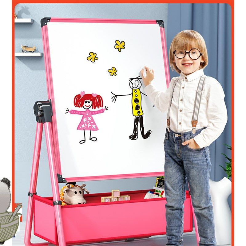 儿童画画板磁性支架式可擦黑板家用宝宝学写字涂鸦白板笔无尘画架,玩具/童车/益智/积木/模型,画板,淘宝优惠券,粉丝福利购,淘宝优惠卷