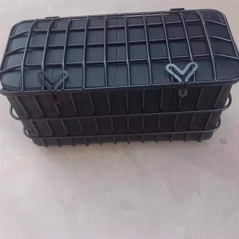 2024新款电动三轮车后车筐加宽电动后尾篮后筐内胆带盖后尾筐