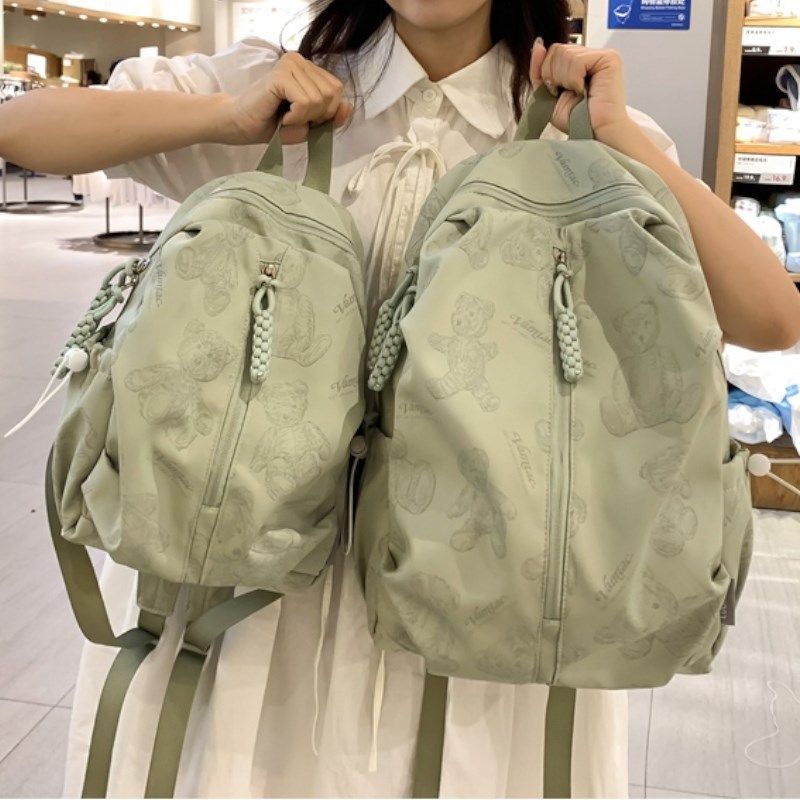 小背包女双肩2024新款可爱迷你韩系轻便旅游儿童百搭带作业小书包