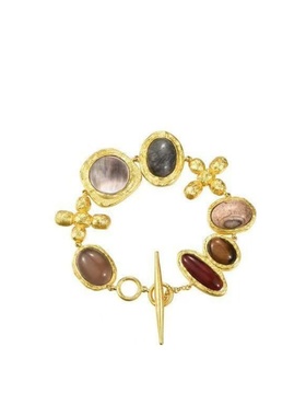 十字架文艺复古彩色手链欧美首饰小众原创设计气质时尚男女同款