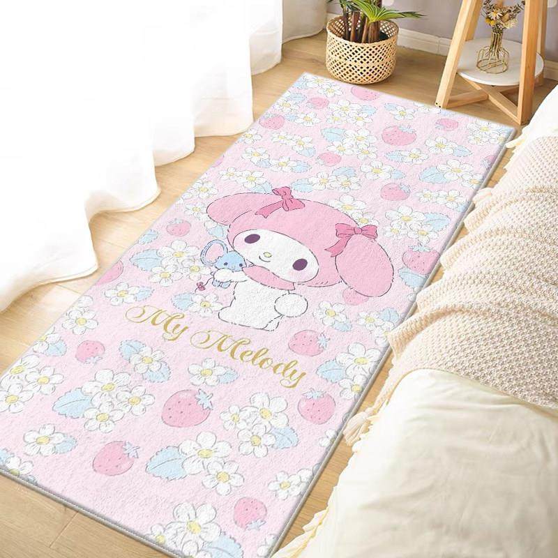 2025新款卡通美乐蒂床边毯儿童房爬爬垫防污好打理家用客厅地毯,居家布艺,床边毯,淘宝优惠券,粉丝福利购,淘宝优惠卷