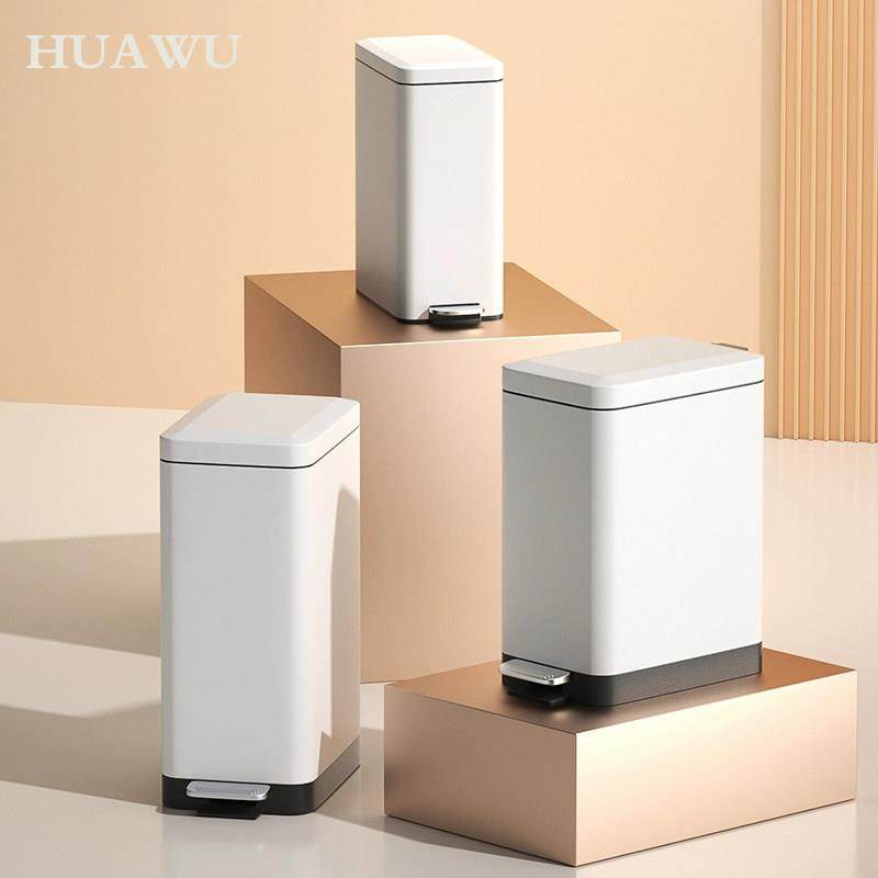 夹缝家用脚踏垃圾桶不锈钢卫生间带盖厕所客厅厨房大号办公室卧室,家庭/个人清洁工具,垃圾桶,淘宝优惠券,粉丝福利购,淘宝优惠卷