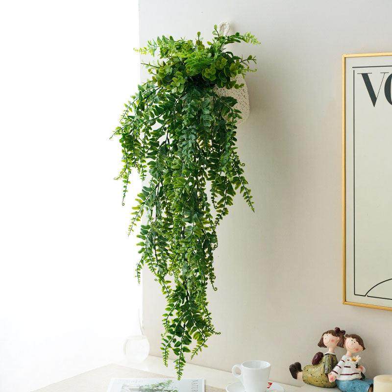 森林田园风格人造花假绿色植物客厅背景墙装修装修氛围盖丑墙挂藤,家居饰品,壁饰,淘宝优惠券,粉丝福利购,淘宝优惠卷