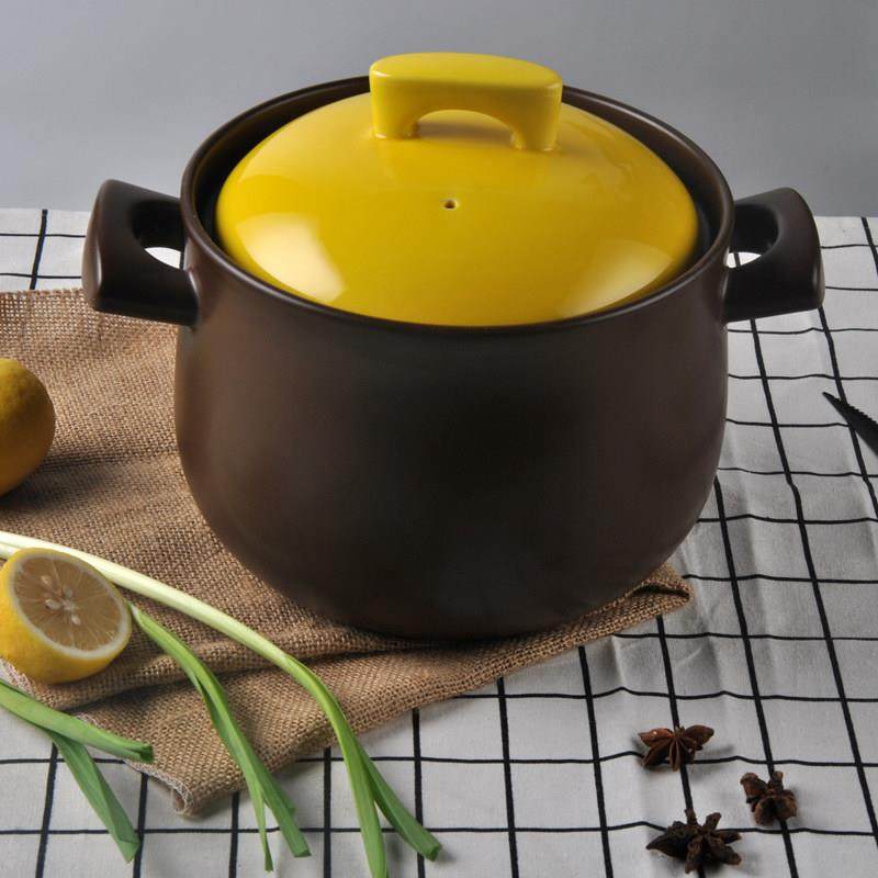 家用砂锅煲沙锅煮粥陶瓷汤煲养生汤锅耐高温中式明火燃气炖汤炖锅,厨房/烹饪用具,砂锅/石锅,淘宝优惠券,粉丝福利购,淘宝优惠卷