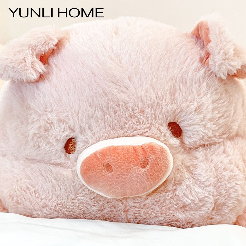 猪猪抱枕女生床上睡觉夹腿可爱毛绒玩偶公仔孕妇枕侧睡专用长条枕