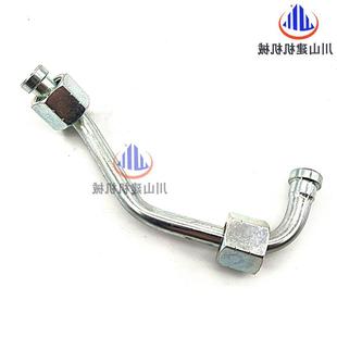 E336D油柴油泵机管E 3309C C发动机油泵缸体油管铁136管挖掘机配