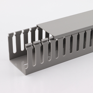 PVC线槽塑料配线槽光纤网线理线槽 阻燃行线槽 电箱布线槽pvc明装