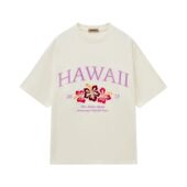 INNERSECT夏威夷限定款 新品 重磅刺绣圆领短袖 T恤男女潮牌2025夏季