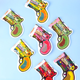 充气礼花手枪手持礼炮枪毕业典礼玩具节庆氛围道具生日派对礼花枪