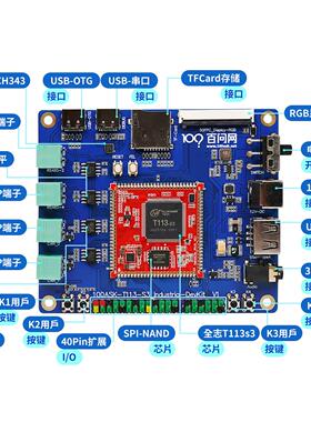 韦东山全志T113s3工业控制项目板讲解Modbus开发SocketCAN开发