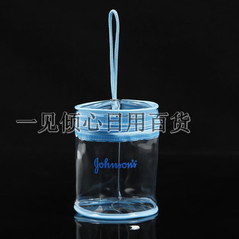 pvc带防水旅行收纳袋拉链袋手提透明手提袋绳可定制透明袋胶厂家
