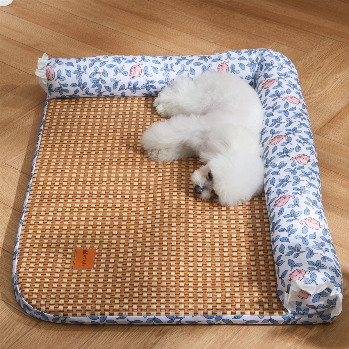 狗窝夏天凉席可拆洗四季通用中柯基小型犬狗狗床沙发猫窝宠物厂家