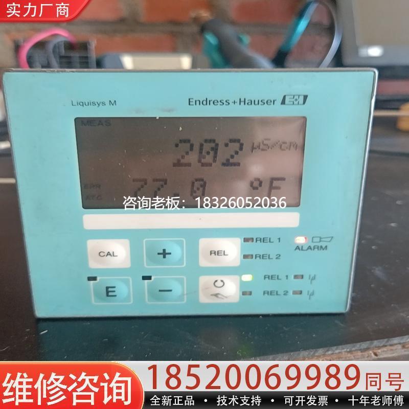拍前询价E+H德国，CLM223-ZD80YY变送器拆机货，通电如图议价