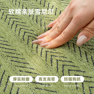雪尼尔沙发垫2025新款 好货定制四季 加厚高密度海绵实木沙发坐垫子
