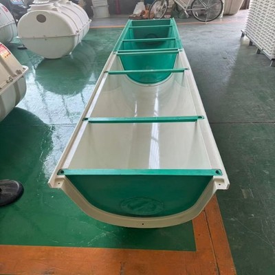 玻璃钢农田灌溉排水渠天沟水槽线型农渠引水渠急流槽U型排水沟