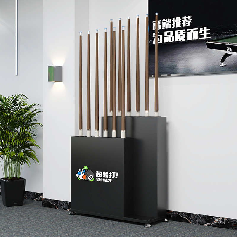 高档台球放杆架落地式球杆架台球公杆架球杆放置架高端球房展示架