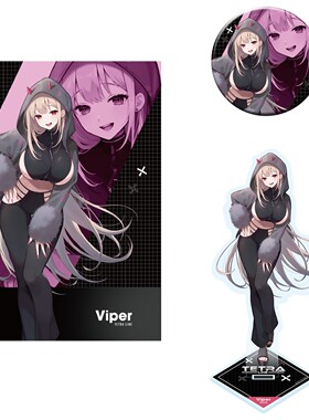 胜利女神妮姬 NIKKE ZOZOTOWN联动 徽章立牌文件夹