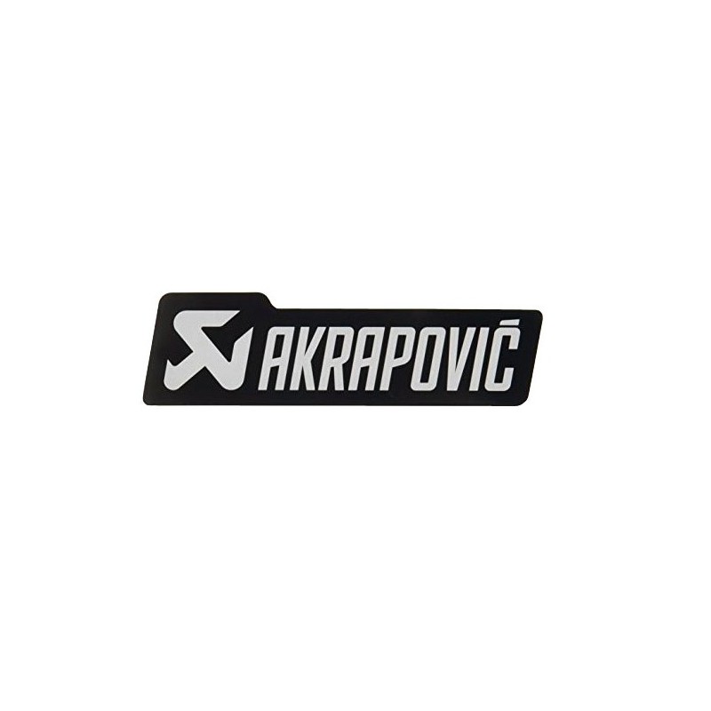天蝎AKRAPOVIC 排气管贴纸 铝合金耐热贴纸／横向型 全新正品