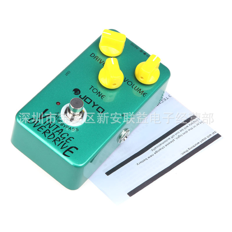 卓乐JOYO JF-01 VINTAGE overdrive 经典过载单块 电吉他效果器