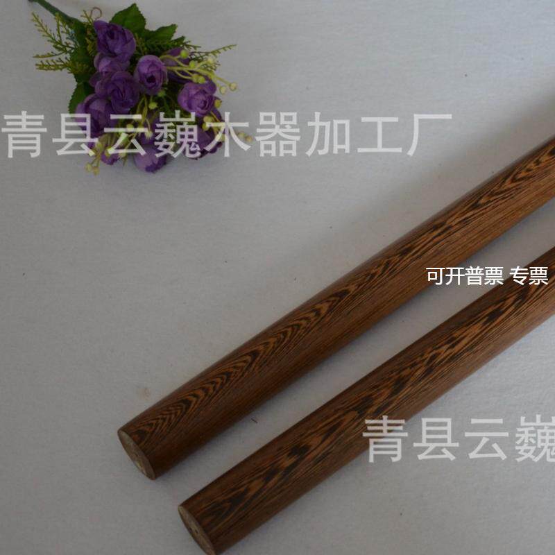 鸡翅木大面杖55厘米擀面杖木质饺子皮面杖直销