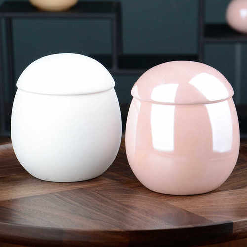 ?形?物罐陶瓷密封罐茶?罐??家用茶?香粉瓶防潮瓶罐爪印罐