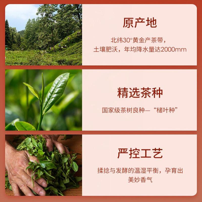艺福堂祁门红茶提香红高香红茶礼盒装200g工夫红茶浓香型茶叶送礼