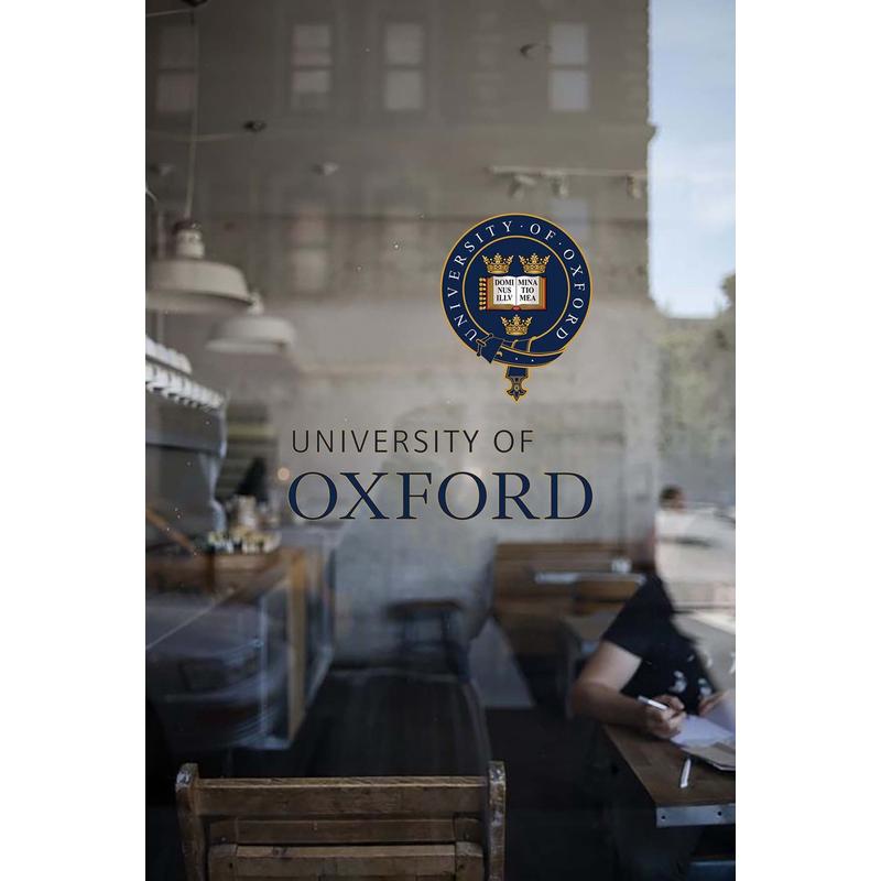 Oxford牛津大学墙贴办公室玻璃贴纸装饰个性创意车贴咖啡店橱窗