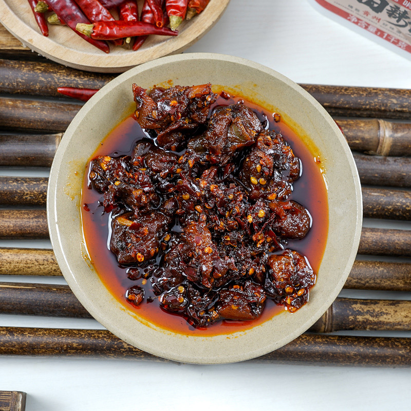 黔食锦青岩辣子鸡辣椒油1kg 贵州特产水城羊肉粉油泼辣子调料拌饭