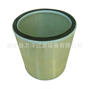 气化风机滤芯 万泽供应管道罗茨风机进气口除尘滤筒 风机滤筒WZ