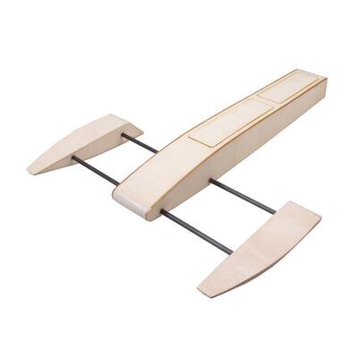 dwhobby电动RC遥控虾艇竞速艇无刷马达快艇虾船船壳木虾船模套材