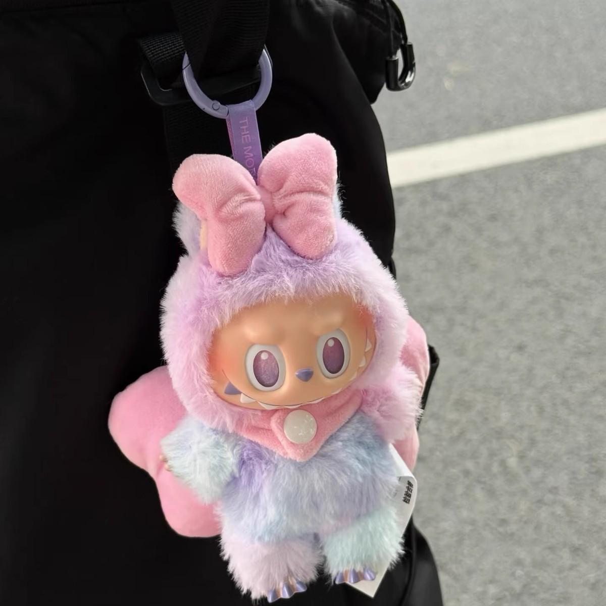 【仅娃衣】前方高能3代拉布布挂件娃衣服labubu3.0蝴蝶结幸运着替