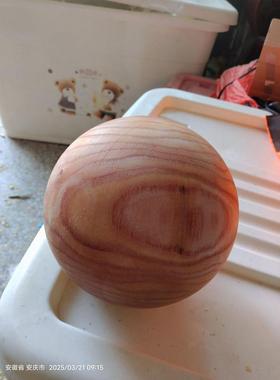 室外实木圆球直径10——80CM随意定制松木练木梧桐香椿黄檀槐木