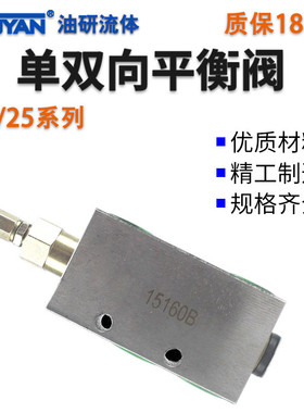 15160B液压25220B单向15220AF双向25330BF平衡阀25160A SPHY-H12L
