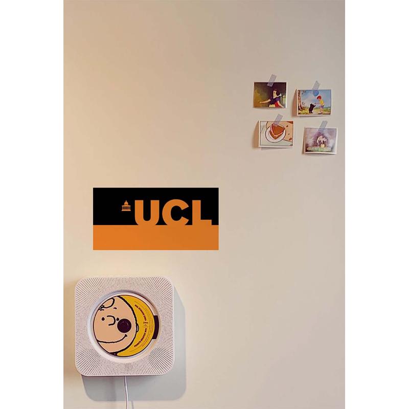 UCL伦敦大学学院墙贴办公室玻璃贴纸装饰个性创意车贴咖啡店橱窗