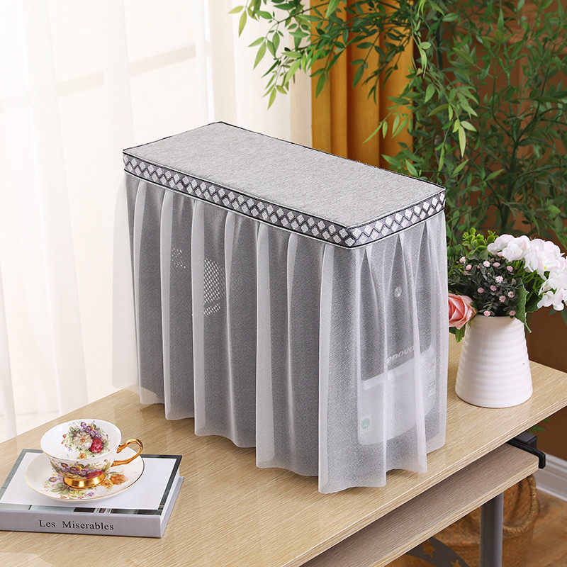 定制电脑主机防尘罩简约广场舞音响罩透气散热主机盖布全包围防灰