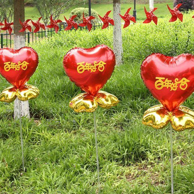 结婚喜字气球路引地标小区布置农村院子装饰室外婚礼装扮婚庆珩铭,节庆用品/礼品,装扮布置套餐,淘宝优惠券,粉丝福利购,淘宝优惠卷