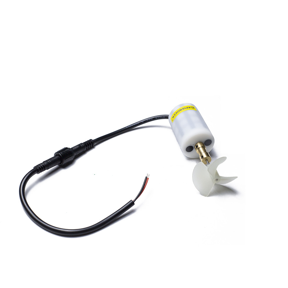 8.4V 2S有刷防水水下推进器打窝拖网无人船遥控鸭船马达电机配件