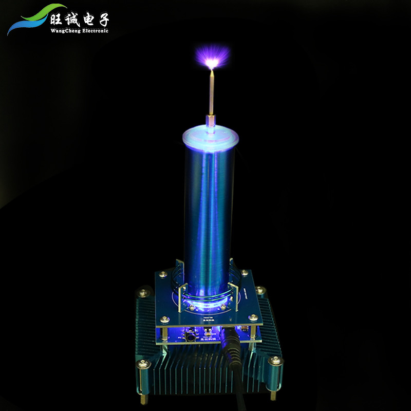 音乐特斯拉线圈神奇隔空点灯等离子喇叭成品趣味电弧电子科技实验