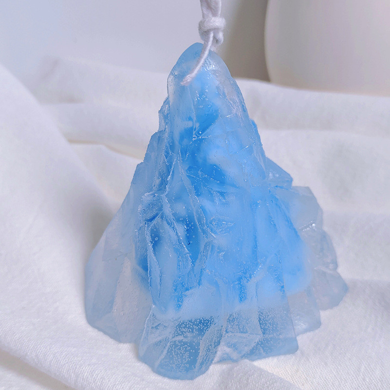 三信 冰山火山雪山香薰蜡烛硅胶模具DIY巧克力手工皂石膏摆件磨具