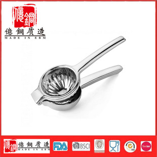 高货304不锈钢柠檬夹 柠檬手动榨汁器 水果榨汁器不锈钢 厨房工具