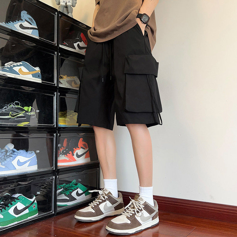 大口袋工装男夏季薄款休闲男士美式宽松运动5五分裤,男装,短裤,淘宝优惠券,粉丝福利购,淘宝优惠卷