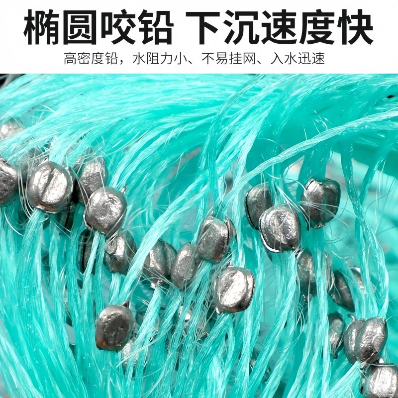 推荐鱼网粘网丝网渔网三层沉网单层浮网挂网鲫鱼网白条网小鱼网捕