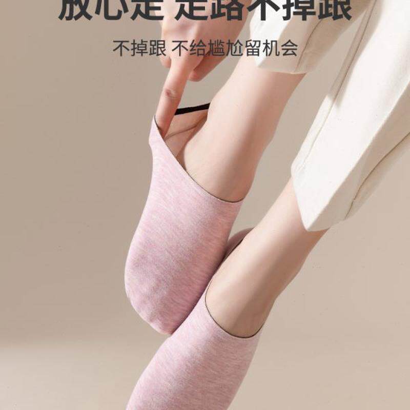 高档绒隐形袜加绒绒浅口不掉跟船袜女德冬季磨薄保暖地板袜短袜毛