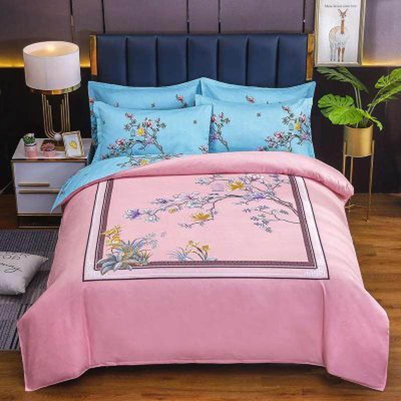 新品2020结婚床上用品四件套婚庆红色婚房喜被床单被套婚礼欧式品,床上用品,婚庆床品套件,淘宝优惠券,粉丝福利购,淘宝优惠卷