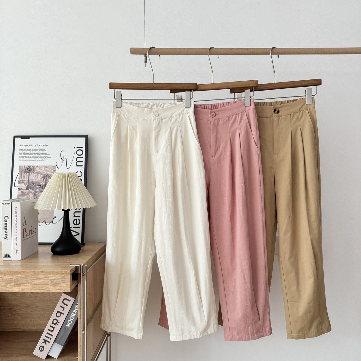 小个子冰丝八分阔腿裤女夏薄款梨型显瘦直筒休闲萝卜奶奶裤xs