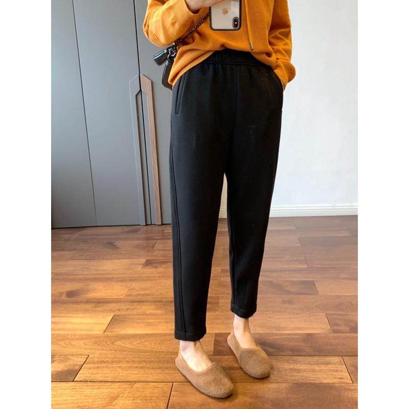 柔软小脚萝卜奶奶裤显瘦休闲加绒加厚女冬季松紧裤女,女装/女士精品,卫裤,淘宝优惠券,粉丝福利购,淘宝优惠卷