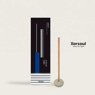 Xersoul司所悟感系列 冷香雪松 柑调香茅天然线香熏香蚊香slowood